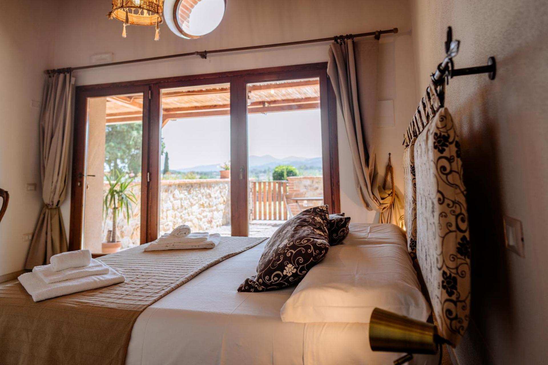 Agriturismo Giu Al Pozzo Gavorrano Bagian luar foto